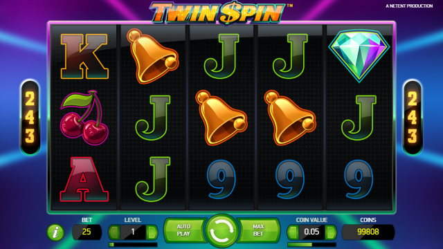 Характеристики слота Twin Spin 8