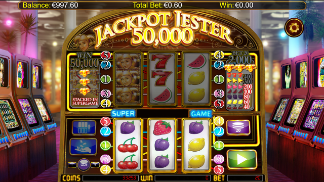 Бонусная игра Jackpot Jester 50 000 3